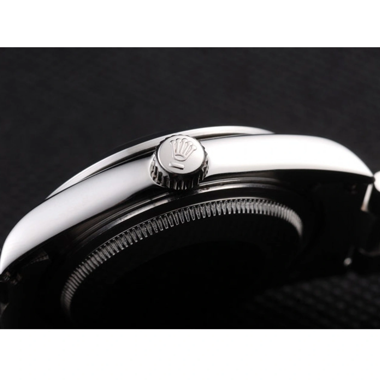 Aaa replica watch Polished Datejust Stainless Brown Steel Dial Diamond Flowers Plated Rolex 1025